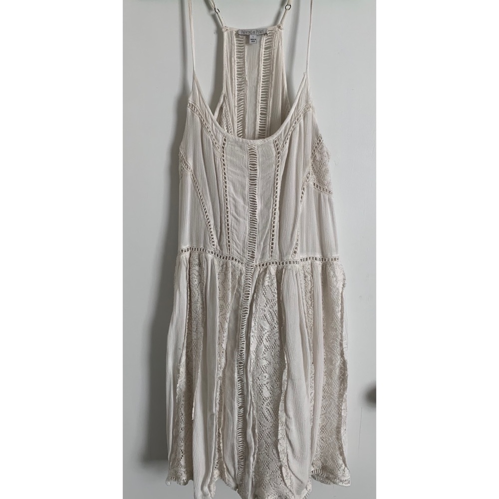 Boho lace summer sun dress